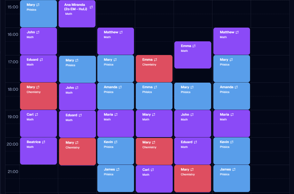 Simplified Scheduling